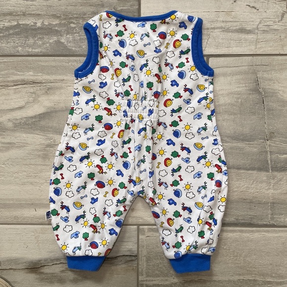 Baby N Collection Kids Size XS/6M Animal Pattern Long & 3/6M Short One-piece - Picture 5 of 9